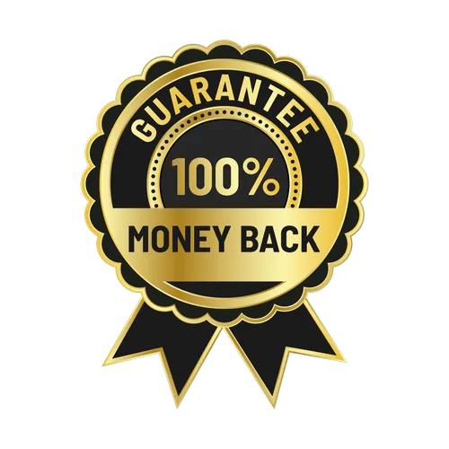 100% Money Back Guarantee Image