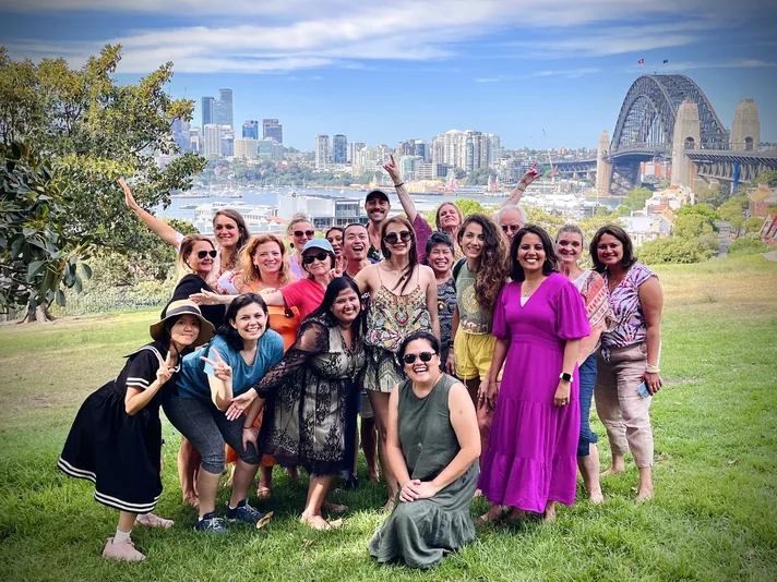 Freeman Fung with MVU Sydney community