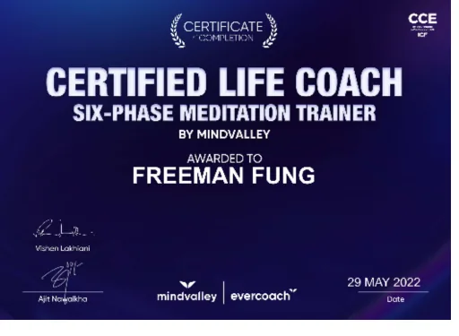 Certified Life Coach Certificate