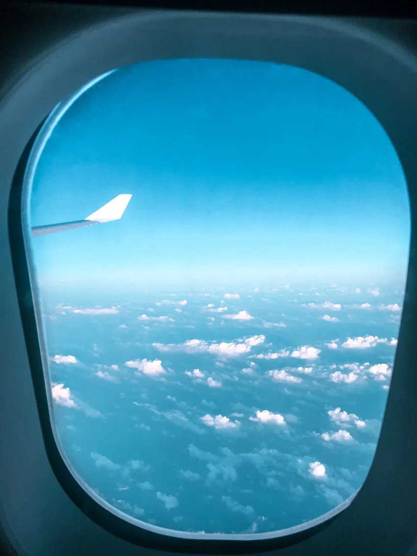 Travel Plane Window