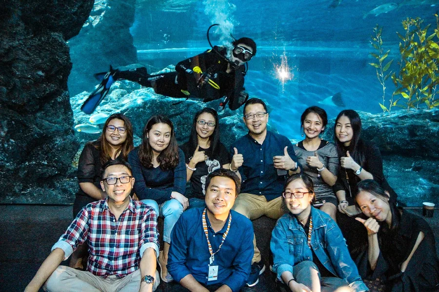 bangkok shark dive team