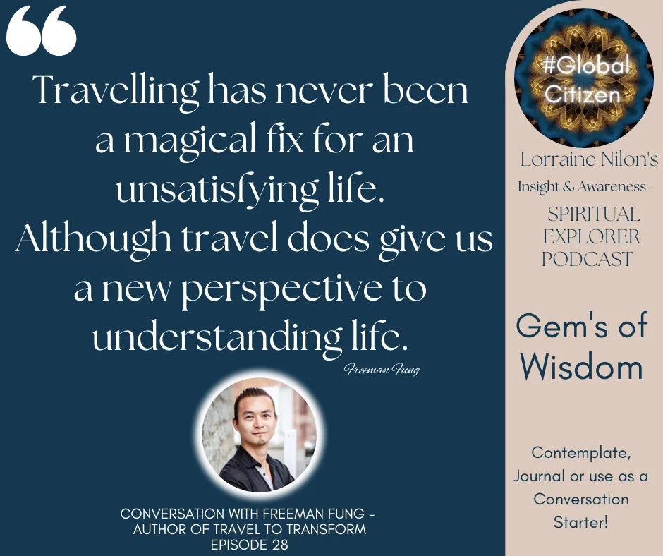Lorraine Nilon Gem of Wisdom Quote Freeman Fung and Lorraine Nilon
