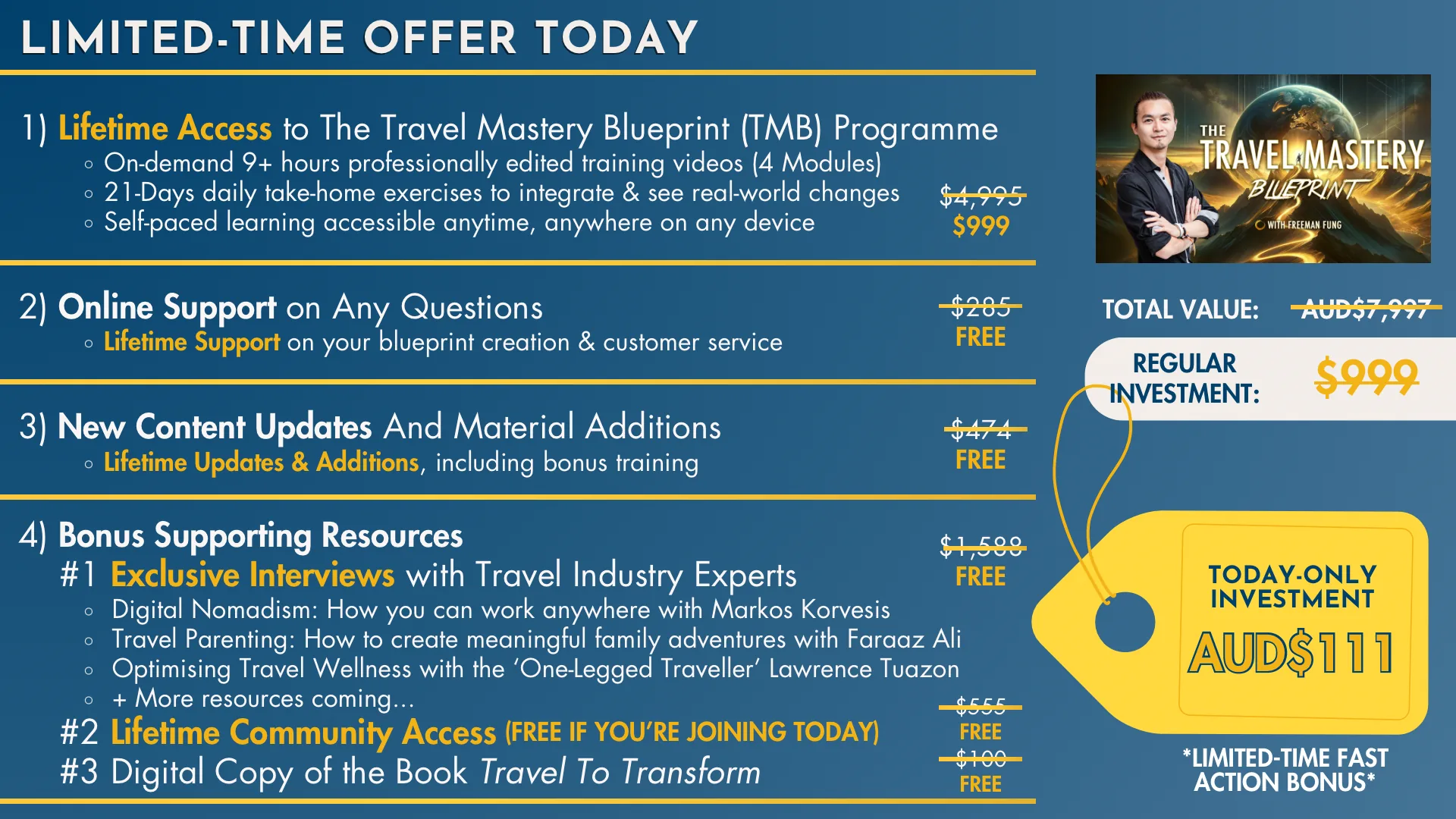Limited Time Offer Today Image
