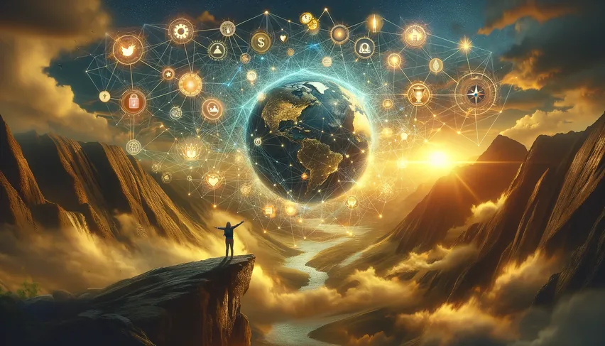 Module 4 cover — Connect with Your Bigger Cause